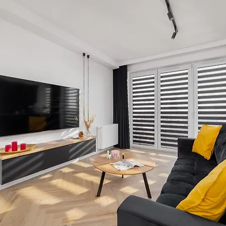 Apartmán Luksusowy, Klimatyzowany W Krakowie Z Biurkiem I Parkingiem By Renters Prestige *